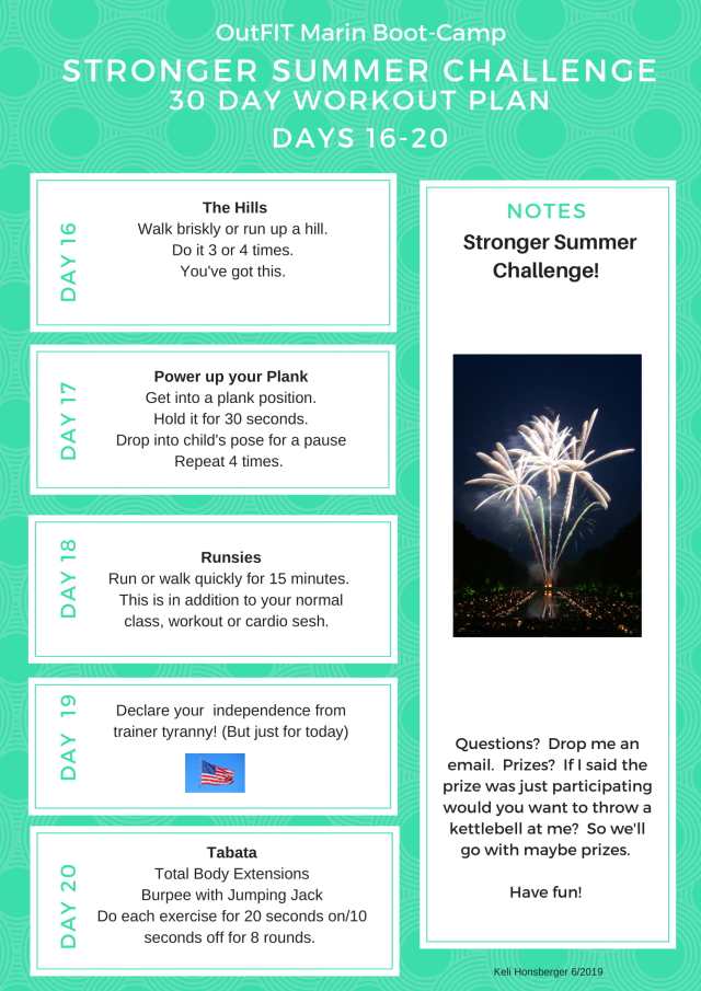 Stronger Summer 2019 Week 3-1